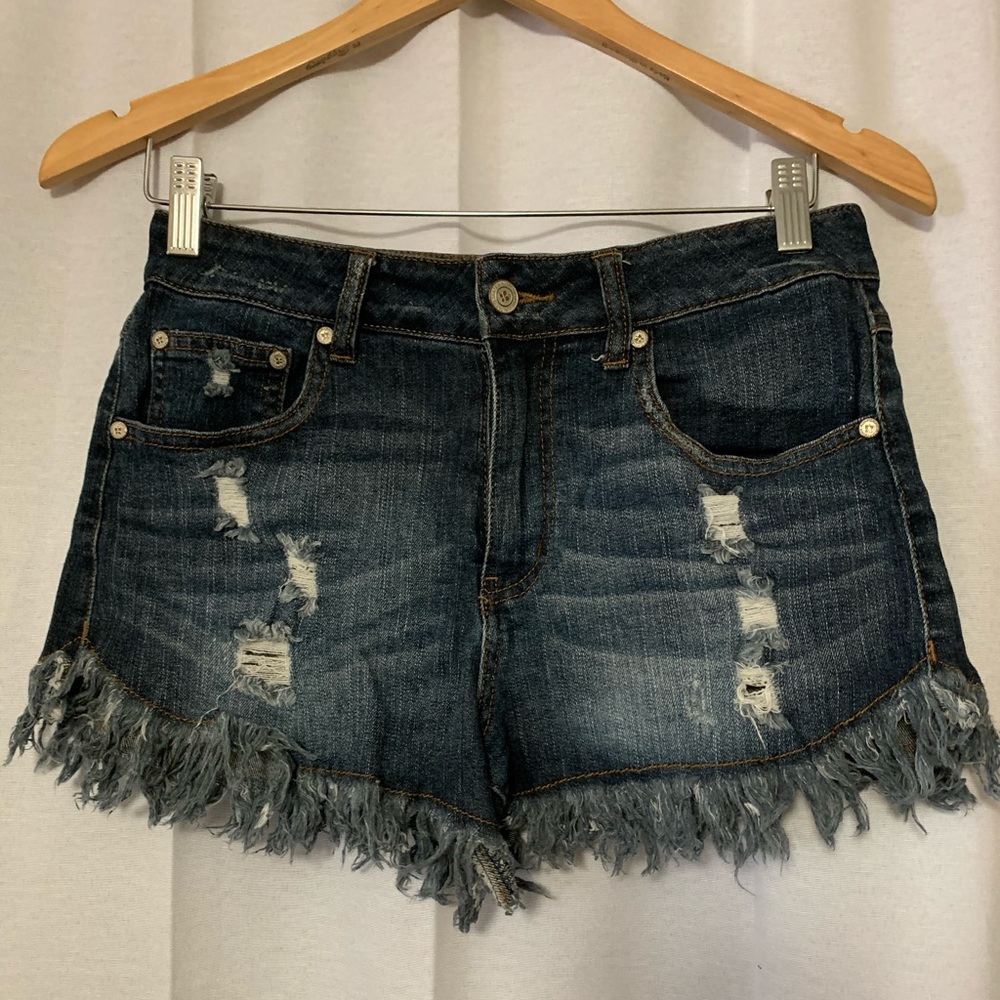 Altar’d State Blue Jean Shorts
